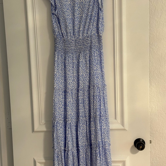 Sail to Sable Floral Animal Print Flutter Sleeve MIDI Dress. NWT, never worn - Picture 5 of 5